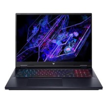 Ноутбук/ ACER Predator Helios Neo 18 PHN18-71-769D 18"(2560x1600 (матовый) IPS)/Intel Core i7 14650HX(2.2Ghz)/16384Mb/1024PCISSDGb/noDVD/Ext:nVidia GeForce RTX4050(6144Mb)/Cam/BT/WiFi/65WHr/war 1y/3kg/Black/NoOS