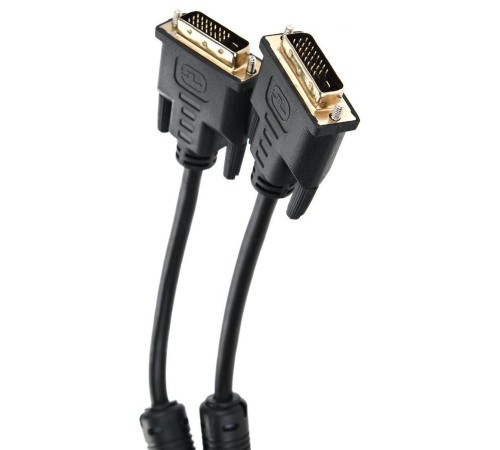 Кабель/ Кабель DVI-D--DVI-D Dual link 25M/25M, экран, феррит.кольца, 1.8м Telecom <TCG441D-1.8M>