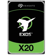 Жесткий диск/ HDD Seagate SATA3 18Tb Exos X20  7200 256Mb  1 year warranty (replacement ST18000NM000J)
