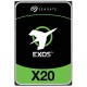 Жесткий диск/ HDD Seagate SATA3 18Tb Exos X20  7200 256Mb  1 year warranty (replacement ST18000NM000J)