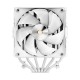 Кулер для процессора Ocypus Delta A62 WH ARGB, 2x120mm ARGB FAN, Top Panel, 6 HEAT PIPES, 4-PIN PWM, 500-2000 RPM, 29DBA, HYDRO BEARING, LGA115X/1200/1700/18XX, AM4/AM5