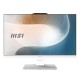 Моноблок MSI Modern AM242P 1M AiO 23,8" FHD (1920x1080)IPS AG Non-touch, Core i5-120U (1.4GHz), 16Gb DDR5(2*8GB), 512GB SSD M.2, Intel UHD, WiFi, BT, camera, WirelessKB&mouse Eng/Rus, No OS,1y,White