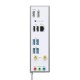 Материнская плата MAXSUN MS-eSport B860M GANK WIFI, LGA1851, B860, 2*DDR5, 2*SATA3, 2*M.2, USB 3.2, USB 2.0, 1*PCIEx16, 1*PCIex1, HDMI+DP, mATX
