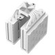 Кулер для процессора DEEPCOOL AG620 DIGITAL WH ARGB LGA1700/1200/115X/AM5/AM4 (8шт/кор, TDP 260W, PWM, DUAL Fan 120mm, 6 тепл. трубок, белый) RET (R-AG620-WHADMN-G-2)