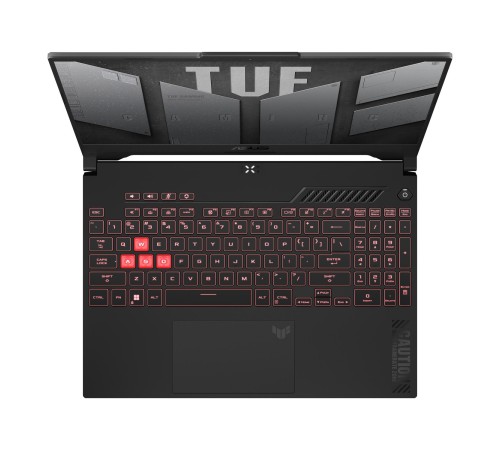 Ноутбук/ ASUS TUF A17 FA707NU-HX070 17.3"(1920x1080 (матовый, 144Hz) IPS)/AMD Ryzen 5 7535HS(3.3Ghz)/16384Mb/1024PCISSDGb/noDVD/Ext:nVidia GeForce RTX4050(6144Mb)/Cam/BT/WiFi/90WHr/war 1y/2.6kg/Mecha Gray/DOS Ноутбук/ ASUS TUF A17 FA707NU-HX070 17.3"(1920x1080 (матовый, 144Hz) IPS)/AMD Ryzen 5 7535HS(3.3Ghz)/16384Mb/1024PCISSDGb/noDVD/Ext:nVidia GeForce RTX4050(6144Mb)/Cam/BT/WiFi/90WHr/war 1y/2.6kg/Mecha Gray/DOS