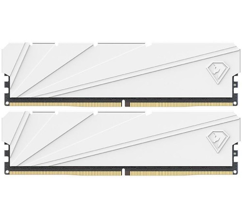 Оперативная память Netac Shadow S 16GB (2x8GB) DDR4-3200 (PC4-25600) C16 16-20-20-40 1.35V XMP Dual DIMM Kit White