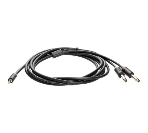 Кабель-адаптер/ Кабель-адаптер 3.5ST(M)/2X6.35 ST(M), 3м, Telecom PRO <TAV6168-3M> Кабель-адаптер/ Кабель-адаптер 3.5ST(M)/2X6.35 ST(M), 3м, Telecom PRO <TAV6168-3M>