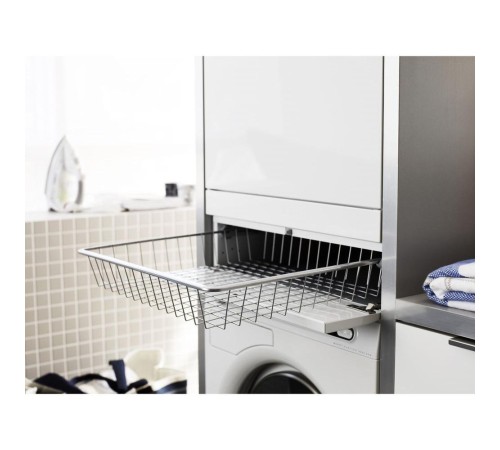 Встраиваемые принадлежности ASKO/ Арт. 576733 ; Выдвижная корзинa для белья, цвет: белый