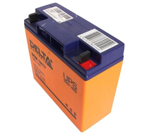 Аккумуляторная батарея Delta Аккумуляторная батарея для ИБП DTM 1217 (12V/17Ah) Аккумуляторная батарея Delta Аккумуляторная батарея для ИБП DTM 1217 (12V/17Ah)