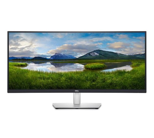 Монитор Dell 34"    S3423DWC Curved S/BK(VA;21:9;3440x1440x100Hz;300cd/m2;3000:1;4ms;178/178;2xHDMI2.2;USB-C,3xUSB 3.2(Gen1);Spk;HAS;Tilt;VESA) (потертости, следы эксплуатации, дефект на рамке)