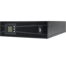 Источник бесперебойного питания SMARTWATT ИБП онлайн, 10000/9000 ВА/Вт, стоечный/напольный, LCD дисплей, порт USB, RJ11/45, EPO, SNMP слот, клеммная колодка, без АКБ, подключение от 2 до 4 внешних батарейных блоков