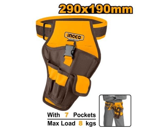 Кобура для дрели Ingco HTBP030128, 290190мм, 8кг Кобура для дрели Ingco HTBP030128, 290190мм, 8кг