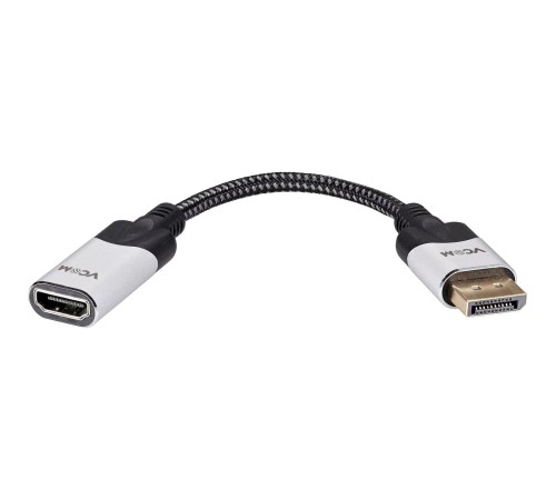 Адаптер/ Адаптер DisplayPort(M) ---> HDMI(F) 0.15m 4K@60Hz VCOM <CG621M-0.15> Адаптер/ Адаптер DisplayPort(M) ---> HDMI(F) 0.15m 4K@60Hz VCOM <CG621M-0.15>