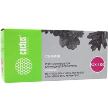 -/ Картридж лазерный Cactus CS-S4100 SCX-4100D3 черный (3000стр.) для Samsung SCX-4100