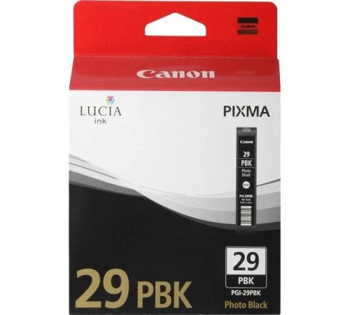 Картридж/ IJ CARTRIDGE PGI-29 PBK EUR/OCN Картридж/ IJ CARTRIDGE PGI-29 PBK EUR/OCN