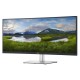 Монитор Dell 34"    S3423DWC Curved S/BK(VA;21:9;3440x1440x100Hz;300cd/m2;3000:1;4ms;178/178;2xHDMI2.2;USB-C,3xUSB 3.2(Gen1);Spk;HAS;Tilt;VESA) (потертости, следы эксплуатации, дефект на рамке)
