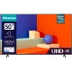 Телевизор ЖК 50'' Hisense/ 50", Ultra HD, Smart TV (ОС VIDAA U6), Wi-Fi, PCI 1700, DVB-T2/T/C/S2/S, 2х8W, CI+(1.4), 3хHDMI, 1хUSB, Works with Alexa, Alexa Built-in, GA, Google Assistant built-in, VIDAA Voice, Yandex, Black