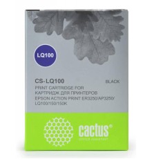 -/ Картридж матричный Cactus CS-LQ100 черный для Epson LQ-100/AP-3250