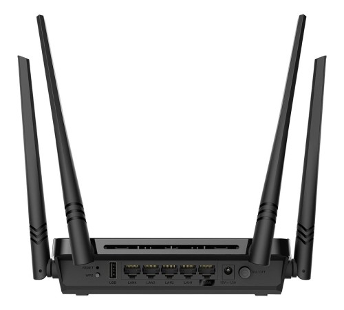 Маршрутизатор/ AC1200 Wi-Fi EasyMesh Router, 1000Base-T WAN, 4x1000Base-T LAN, 4x5dBi external antennas, USB port, 3G/LTE support Маршрутизатор/ AC1200 Wi-Fi EasyMesh Router, 1000Base-T WAN, 4x1000Base-T LAN, 4x5dBi external antennas, USB port, 3G/LTE support