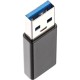 Адаптер/ Адаптер USB3.0 TypeC (F) --->USB3.0 (M) <CA436M>