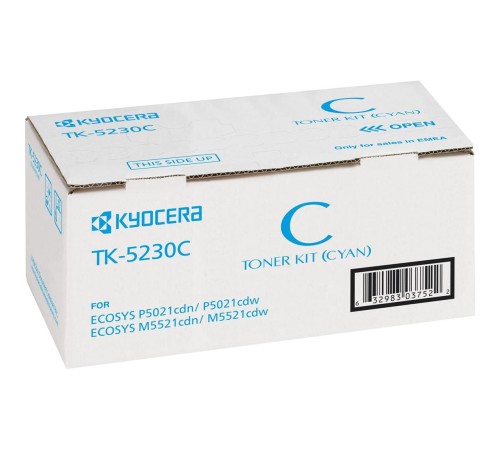 тонер-картридж Kyocera TK-5230C/ Toner Cartridge Kyocera TK-5230C (2.2K) тонер-картридж Kyocera TK-5230C/ Toner Cartridge Kyocera TK-5230C (2.2K)