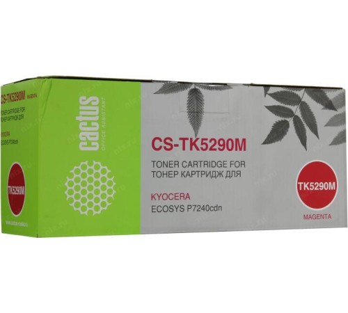 -/ Картридж лазерный Cactus CS-TK5290M TK-5290M пурпурный (13000стр.) для Kyocera Ecosys P7240cdn
