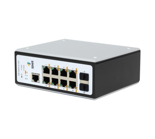 Коммутатор/ Управляемый промышленный POE коммутатор уровня 2 SNR-S215Gi-8T-POE