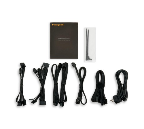Блок питания/ Power Supply HSPD, 750W 80+ Gold (ATX, 2.52, Full modular, 1x24(20+4)pin mesh 550mm, 1xCPU*2 8(4+4)pin 650+150mm, 2xPCIe*2 8(6+2)pin 500+150mm, 2xSATA*3 450+150+150mm, 1xMOLEX4pin*3 450+150+150mm , Active, 120x120mm, 150x140x86mm, APFC, OVP, Блок питания/ Power Supply HSPD, 750W 80+ Gold (ATX, 2.52, Full modular, 1x24(20+4)pin mesh 550mm, 1xCPU*2 8(4+4)pin 650+150mm, 2xPCIe*2 8(6+2)pin 500+150mm, 2xSATA*3 450+150+150mm, 1xMOLEX4pin*3 450+150+150mm , Active, 120x120mm, 150x140x86mm, APFC, OVP,