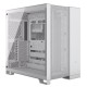 Корпус без блока питания/ Case Corsair 6500D Airflow, Midi-Tower, TG, no fan, 4xUSB-A 3.2, 1xUSB 3.2 Type-C, E-ATX, ATX, mATX, mITX White