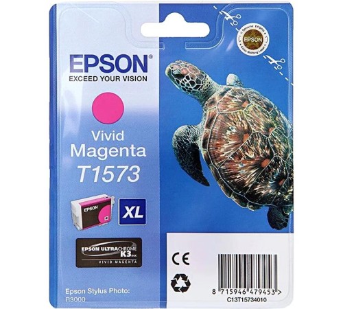 Картридж/ Epson I/C R3000 Vivid Magenta Cartridg Картридж/ Epson I/C R3000 Vivid Magenta Cartridg