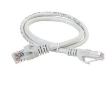 Коммутационный шнур (патч-корд), кат.6 UTP, 1м, серый