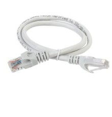 Коммутационный шнур (патч-корд), кат.6 UTP, 1м, серый