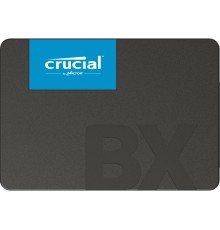 Твердотельный накопитель/ Crucial SSD BX500, 240GB, 2.5" 7mm, SATA3, 3D TLC, R/W 540/500MB/s, IOPs 84 000/90 000, TBW 80, DWPD 0.3 (12 мес.)