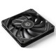 Вентилятор для корпуса ID-COOLING TF-12015-K 120x120x15мм (40шт./кор, PWM, Low Noise, супер-тонкий, резиновые углы, черный, 500-2200об/мин)  BOX