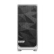 Корпус ПК без блока питания/ Case Fractal Design Meshify 2 Compact TG Clear Tint, Midi-Tower, 2x140mm + 1x120mm, 2xUSB-A 3.2 + 1xUSB 3.2 Type-C ATX, mATX, mITX White