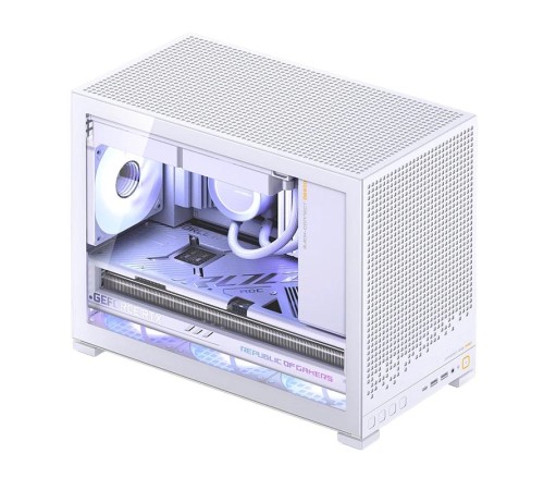 Корпус без блока питания/ Case JONSBO D32 PRO, Mini-Tower, TG, no fan, 2xUSB-A 3.2 + 1xUSB-C 3.2, mATX, mDTX, mITX White Корпус без блока питания/ Case JONSBO D32 PRO, Mini-Tower, TG, no fan, 2xUSB-A 3.2 + 1xUSB-C 3.2, mATX, mDTX, mITX White