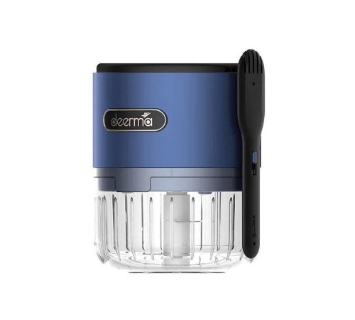Портативный измельчитель deerma Mini Food Chopper Electric DEM-JS100 Blue, 40W, volume - 150ml Портативный измельчитель deerma Mini Food Chopper Electric DEM-JS100 Blue, 40W, volume - 150ml