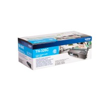 Тонер-картридж TN326C для HL-L8250CDN, MFC-L8650CDW голубой повышенной ёмкости (3500 стр) (Мятая упаковка)