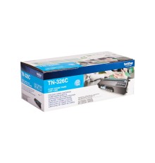 Тонер-картридж TN326C для HL-L8250CDN, MFC-L8650CDW голубой повышенной ёмкости (3500 стр) (Мятая упаковка)