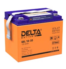 Аккумуляторная батарея DELTA BATTERY GEL 12-33
