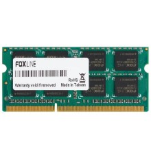 Память оперативная/ Foxline SODIMM 8GB 3200 DDR4 CL22 (совместимо только с  процом Intel)