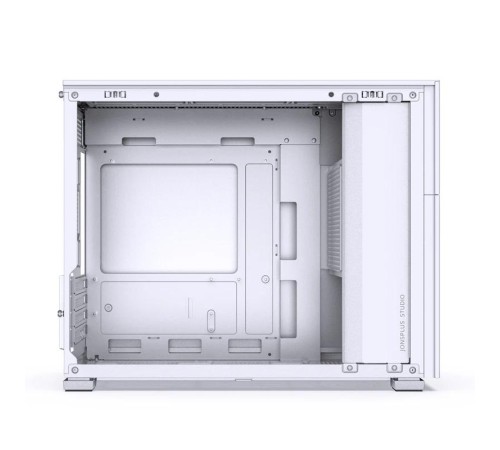 Корпус без блока питания/ Case JONSBO D31 STD SCREEN, Mini-Tower, TG, no fans, 1xUSB-A 3.2 + 1xUSB-C 3.2, mATX, mDTX, mITX White