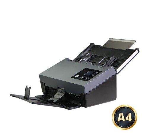 AD380N Документ-сканер, цветной, двусторонний, 80 стр./мин, ADF 100, A4, USB 3.2, Ethernet, нагрузка 15000 стр./день/ AD380N, Document scanner, A4, duplex, 80 ppm, ADF 100, USB 3.2, Ethernet