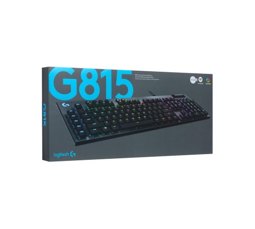 Клавиатура/ Logitech Gaming Keyboard G815 CARBON TACTILE SWITCH