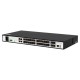 Коммутатор SNR Управляемый коммутатор уровня 2+, 20 портов 100/1000Base-X SFP, 4 порта Combo 10/100/1000Base-T|100/1000Base-X SFP, 4 порта 1/10G SFP+, встроенный БП ~220V AC, разъем для АКБ 12V с возможностью за