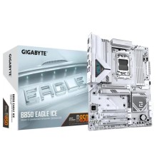 Материнская плата GIGABYTE B850 EAGLE ICE, AM5, B850, 4*DDR5, 4*SATA, 3*M.2, 4*USB 3.2, 4*USB 2.0, Type-C, 2*PCIx16, DP+HDMI, ATX