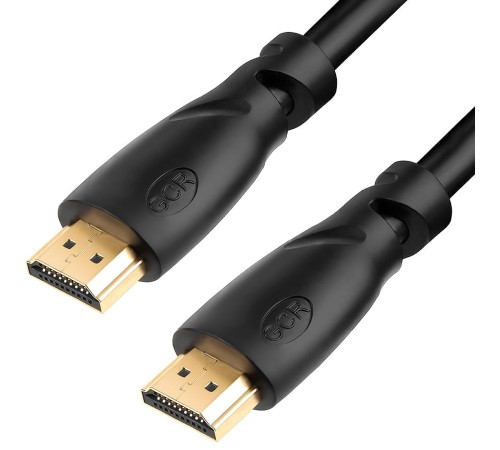 GCR Кабель 10.0m HDMI 1.4, 30/30 AWG, позолоченные контакты, FullHD, Ethernet 10.2 Гбит/с, 3D, 4K, экран, GCR-53617