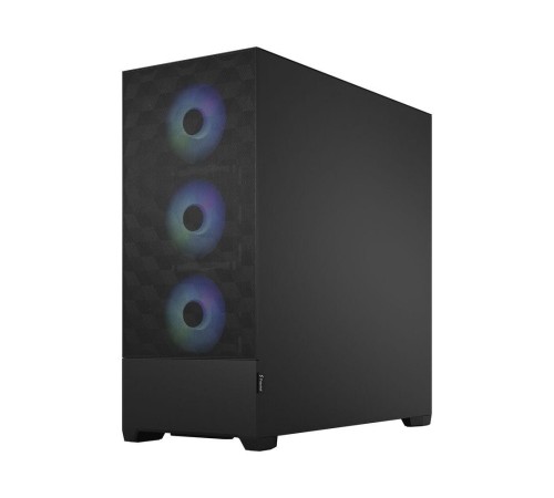 Корпус ПК без блока питания/ Case Fractal Design Pop XL Air RGB TG Clear Tint, Full-Tower, 4x120mm RGB, 2xUSB-A 3.2 E-ATX, ATX, mATX, mITX Black