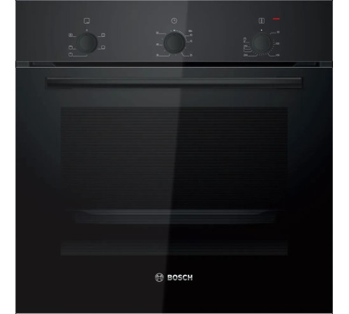 Встраиваемая электрическая духовка BOSCH Serie 2, духовой шкаф, черный, класс энергоэффективности А, 4 режима,71 литр, сделано в Турции