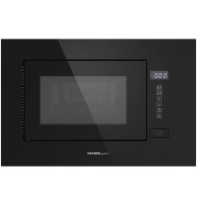 Печь микроволновая электрич. HOMSair MOB205GB/ встраиваемая, 20 л., сенсорные переключатели, 700 Вт, черная